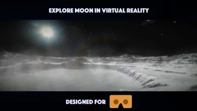 VR Space - Experience Moon on Google Cardboard スクリーンショット