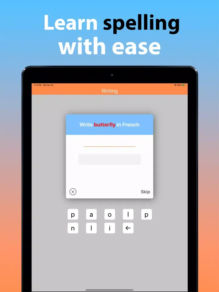 Tangkapan layar Youpi - Easy Language Learning iPad 