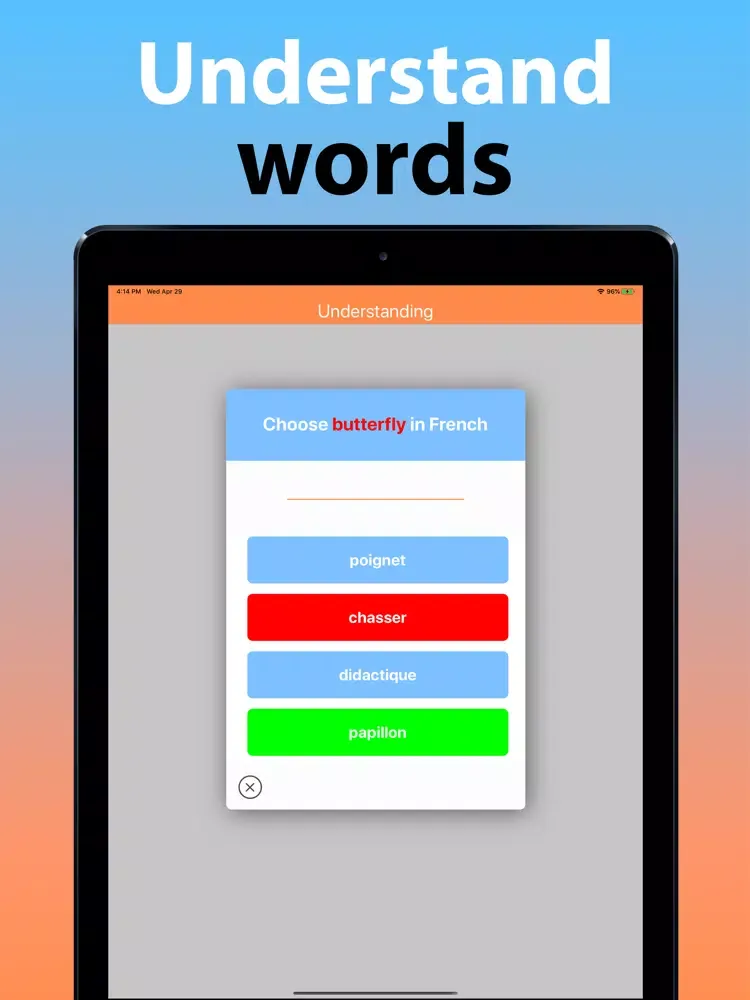 Tangkapan layar Youpi - Easy Language Learning iPad 