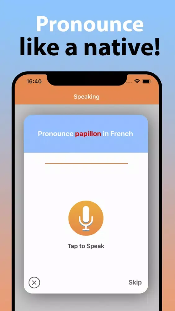 Tangkapan layar Youpi - Easy Language Learning