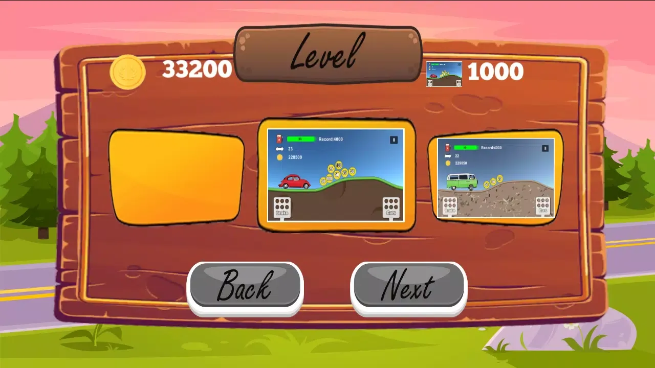Ảnh chụp màn hình của Car Racing 2D