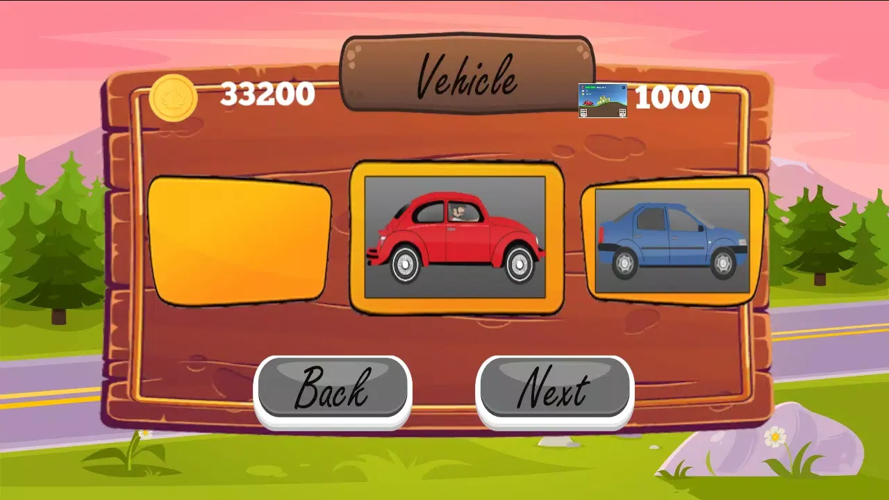 Ảnh chụp màn hình của Car Racing 2D