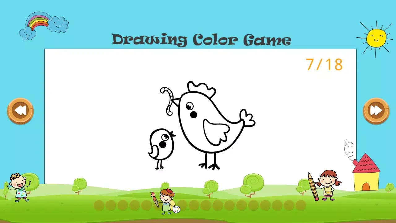 Drawing Color Game Screenshots