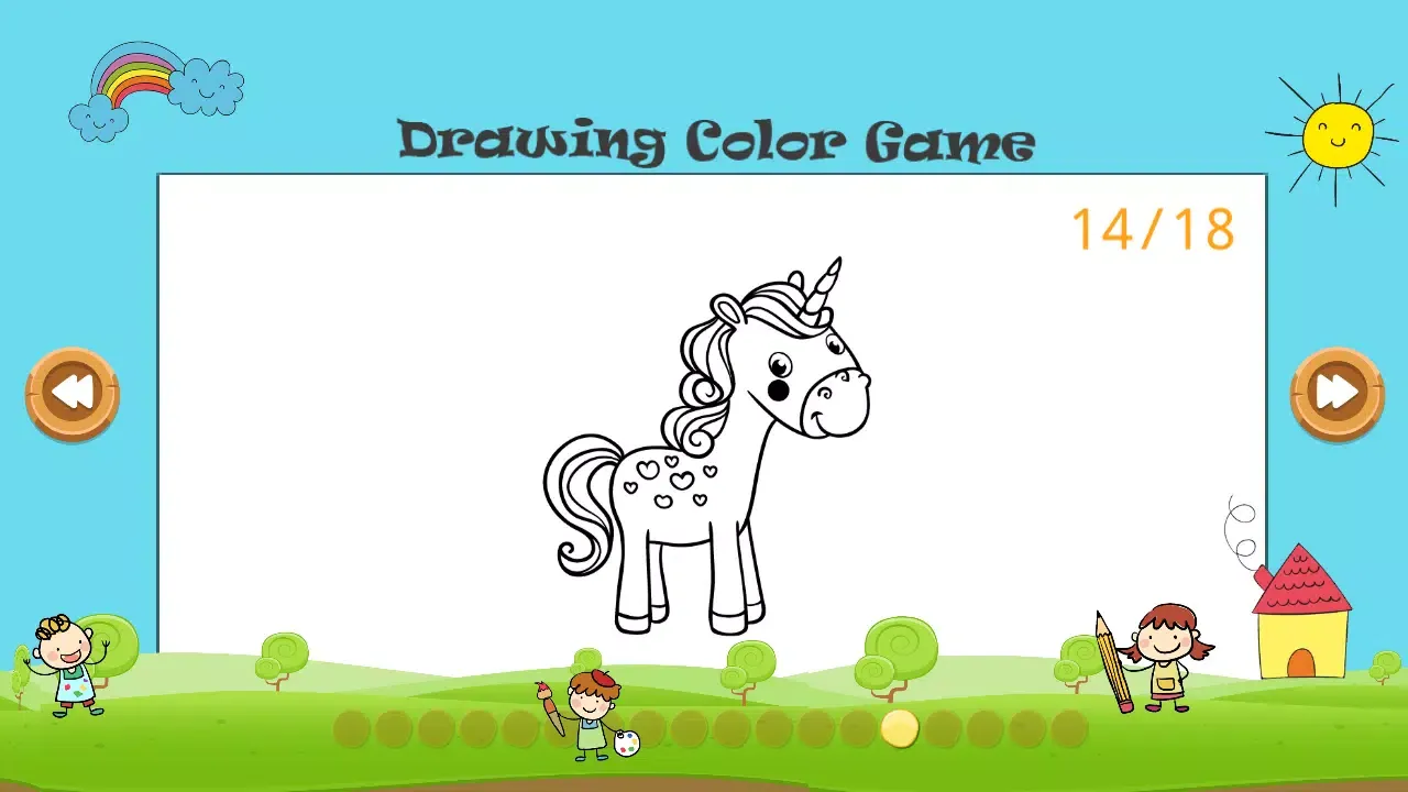 Drawing Color Game Screenshots