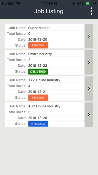 Delivery Handler for Drivers應用截圖