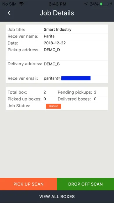 Delivery Handler for Drivers應用截圖