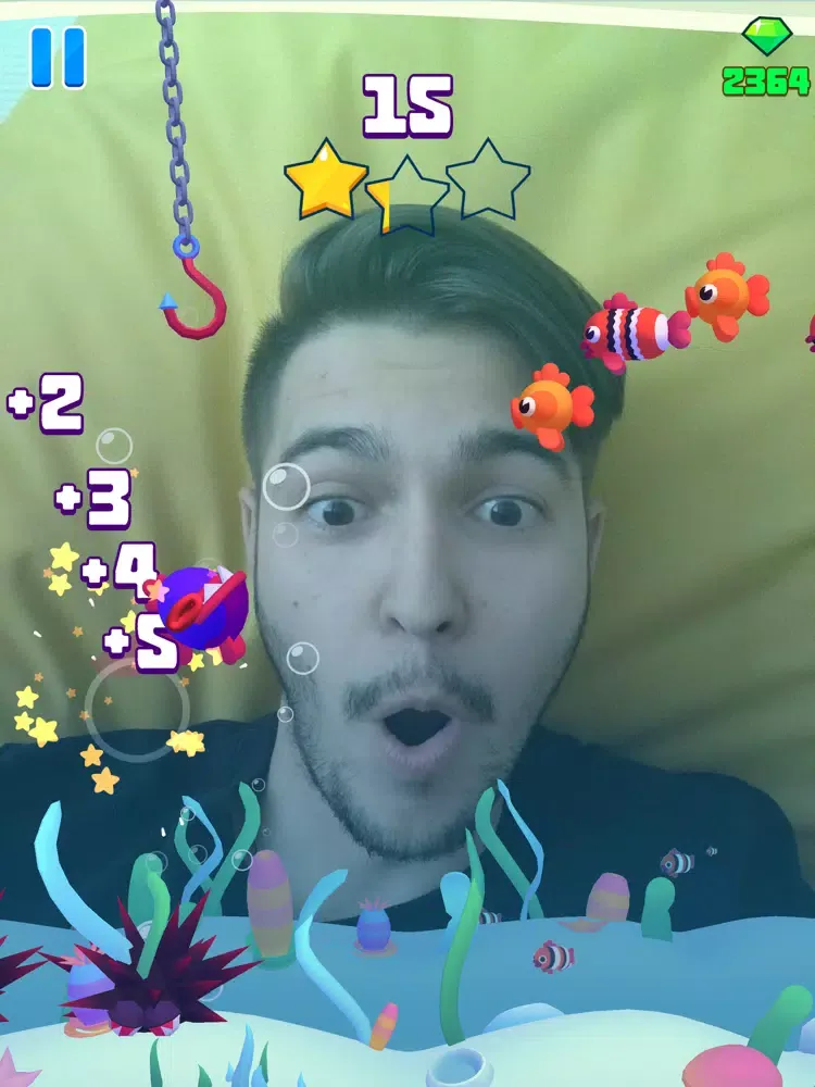 Capturas de pantalla de Blink Fish iPad 