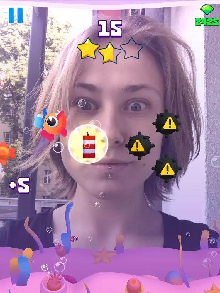 Capturas de pantalla de Blink Fish iPad 