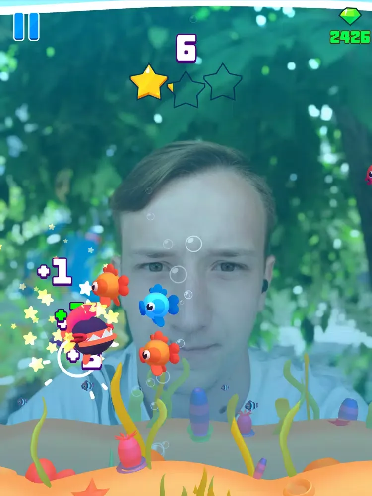 Capturas de pantalla de Blink Fish iPad 