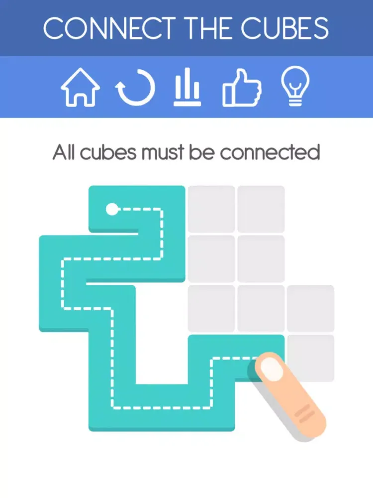 Screenshot di Connect The Cubes iPad 