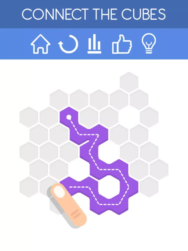 Screenshot di Connect The Cubes iPad 