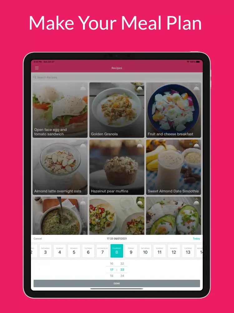 Captures d'écran de Breakfast Recipes For You iPad 