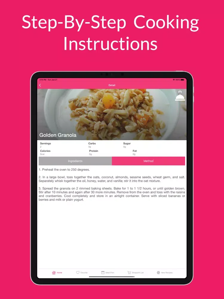 Captures d'écran de Breakfast Recipes For You iPad 