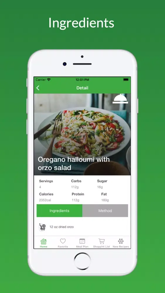 Captures d'écran de Vegetarian Recipes & Meal Plan