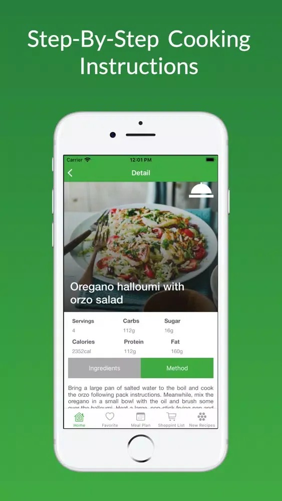 Captures d'écran de Vegetarian Recipes & Meal Plan