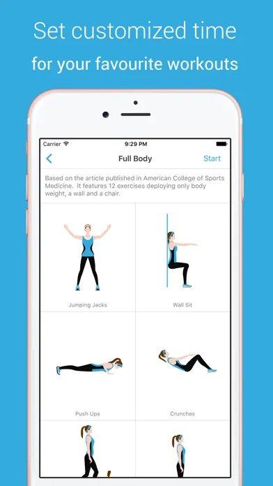 ภาพหน้าจอของ Perfect Workout - Your Trainer