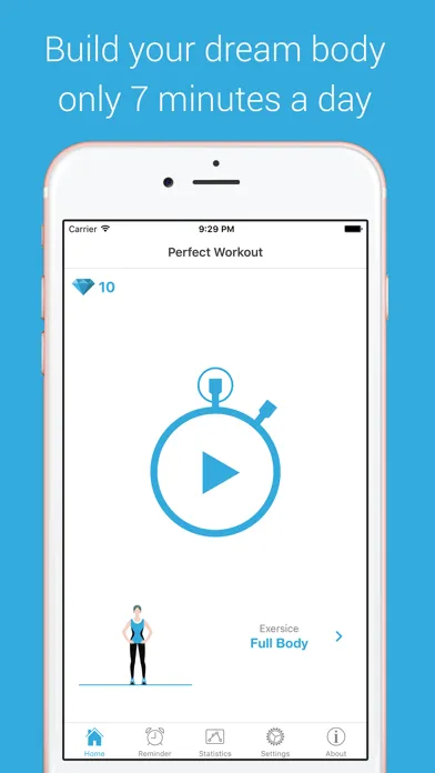 ภาพหน้าจอของ Perfect Workout - Your Trainer