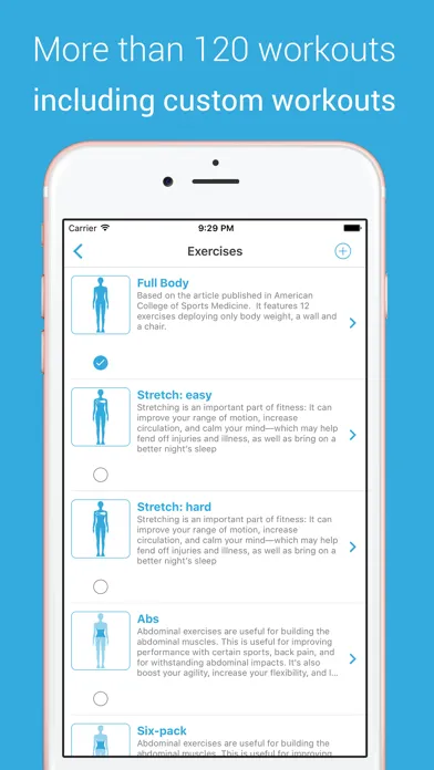 ภาพหน้าจอของ Perfect Workout - Your Trainer