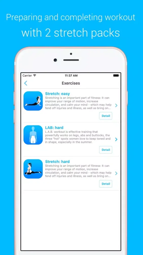 LAB Workout - LAB Workout - Your Personal Fitness Trainer for your legs, abs and buttocks Screenshots