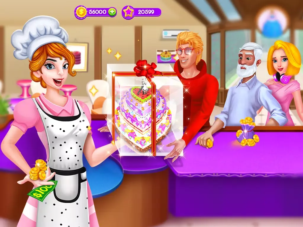 Bakery Shop: Cake Cooking Game应用截图