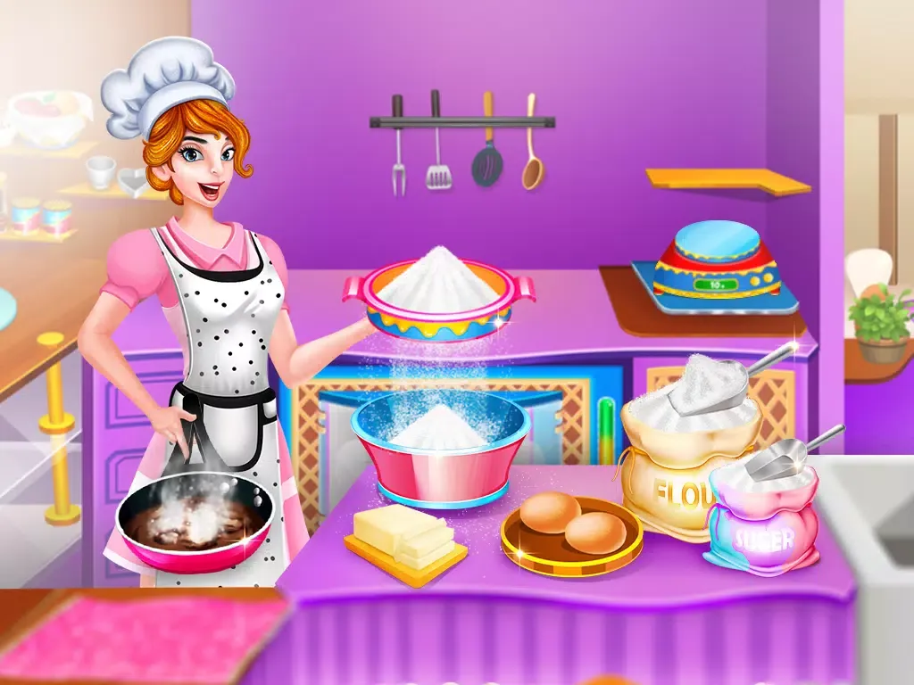 Bakery Shop: Cake Cooking Game应用截图