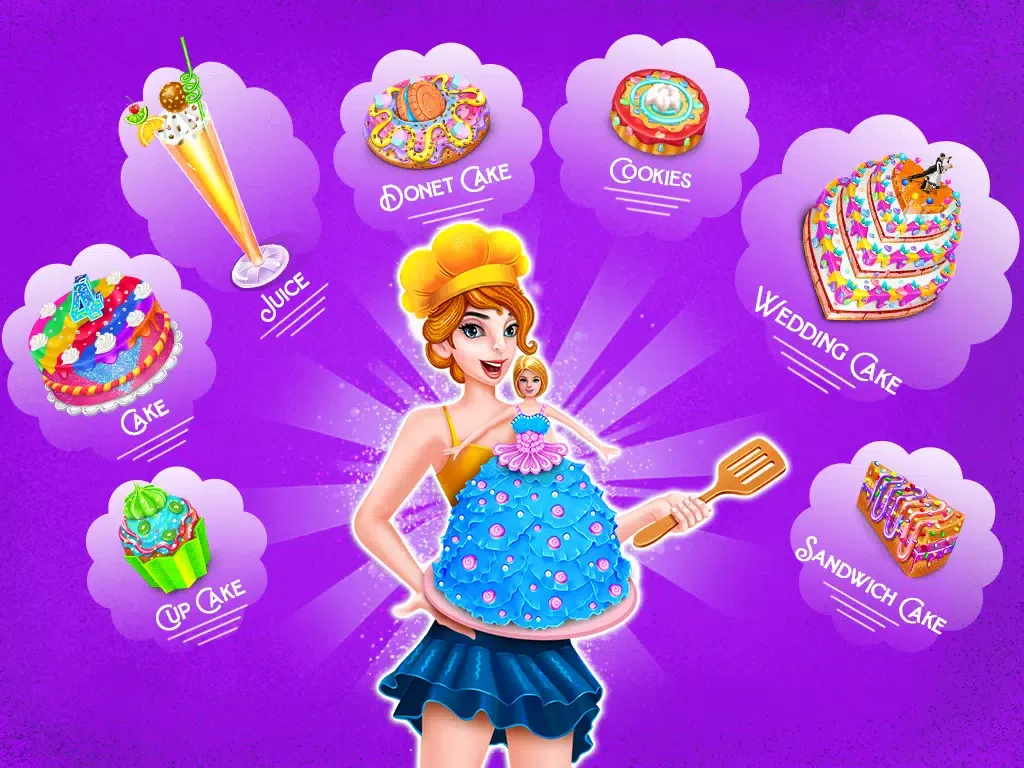 Bakery Shop: Cake Cooking Game应用截图