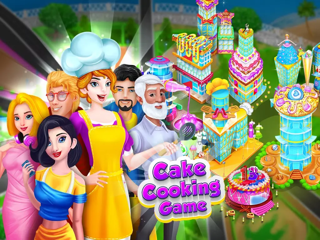 Bakery Shop: Cake Cooking Game应用截图