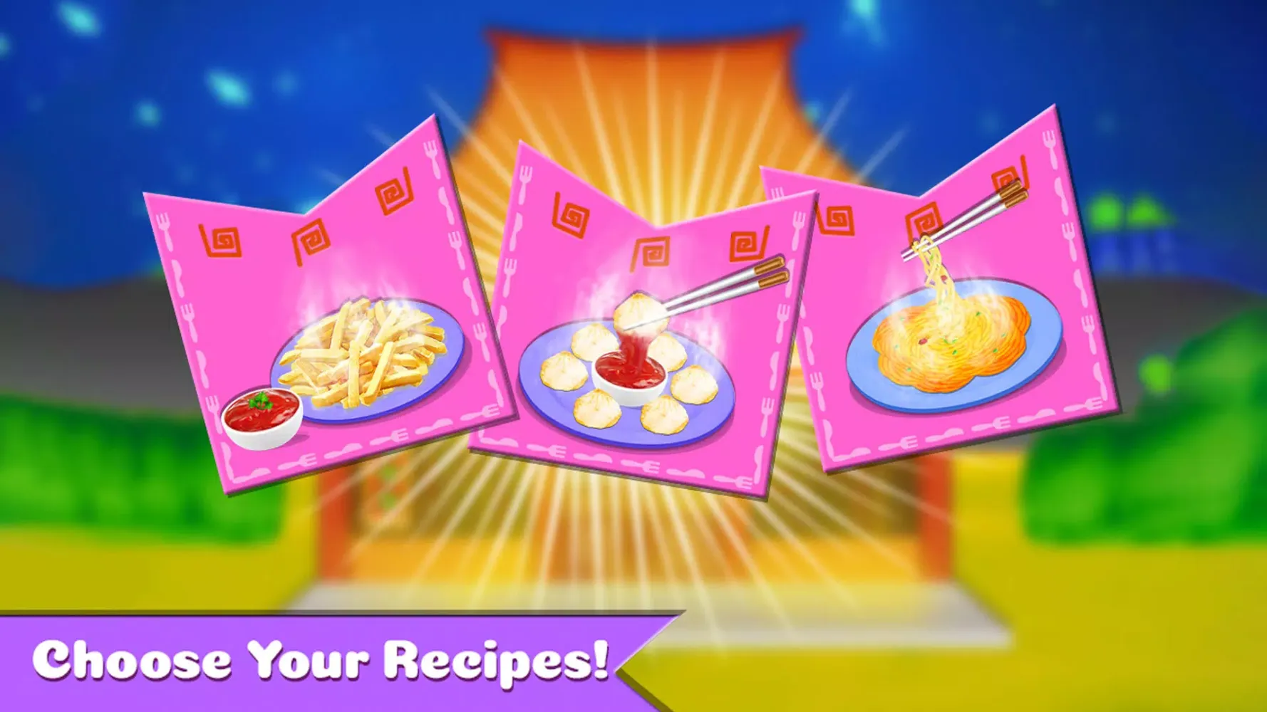 Chinese cooking recipes game Screenshots