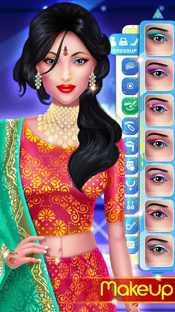 Indian Wedding: Makeup Game Screenshots