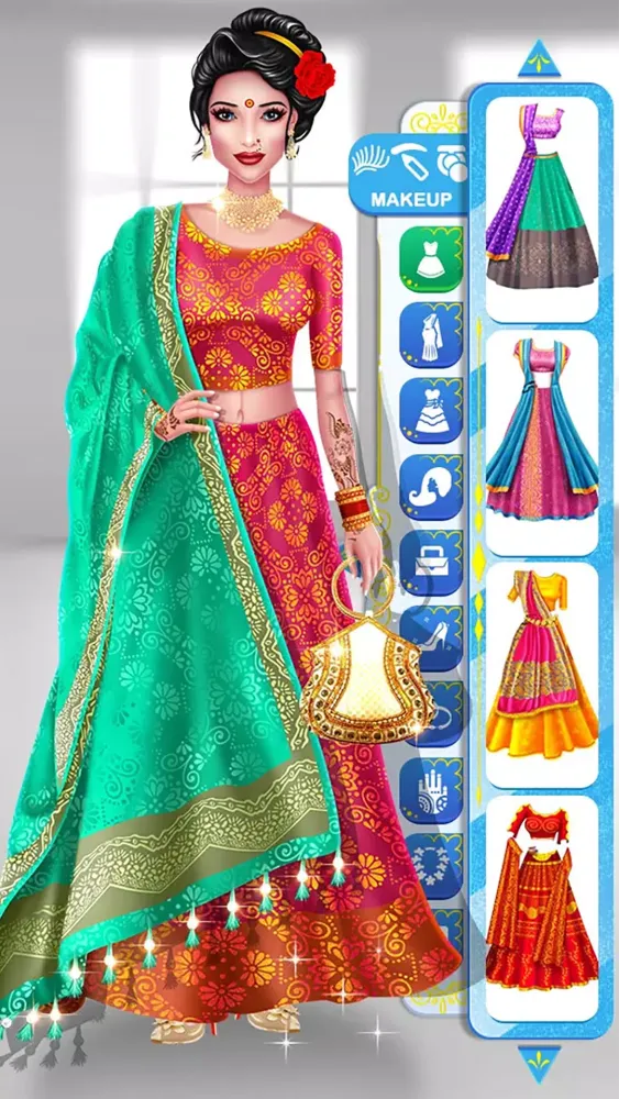 Indian Wedding: Makeup Game Screenshots