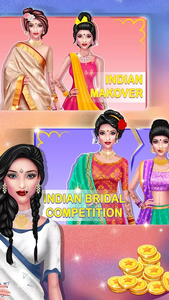Indian Wedding: Makeup Game Screenshots