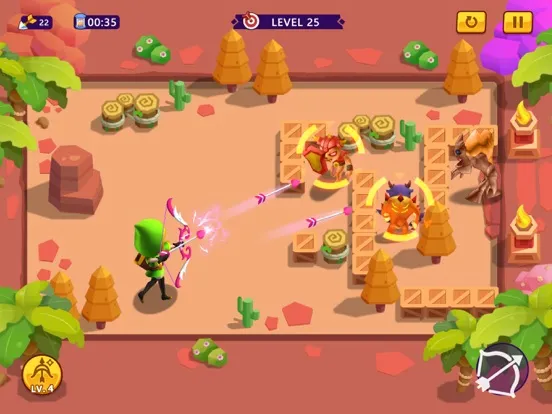 Ảnh chụp màn hình của Perfect Archery King iPad 