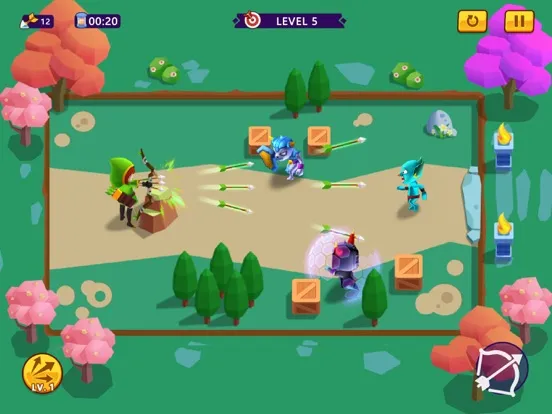Ảnh chụp màn hình của Perfect Archery King iPad 