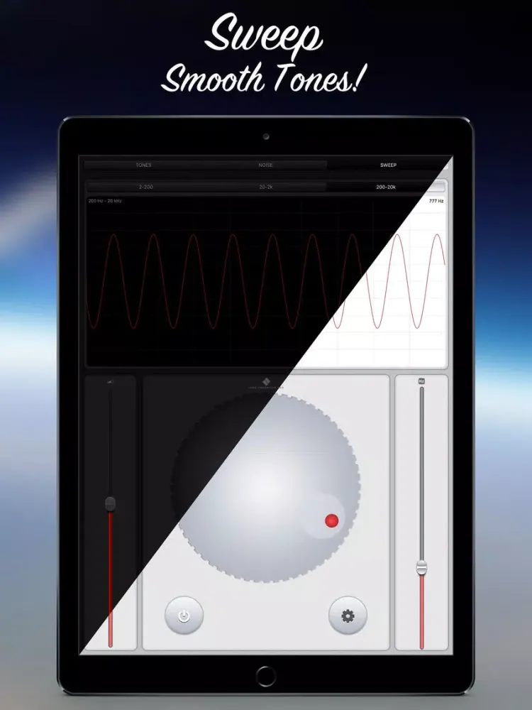 Tone Generator Pro iPad  Screenshots