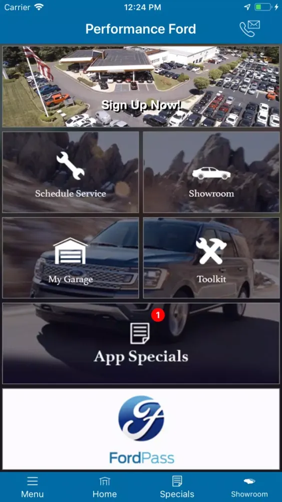 Zrzuty ekranu Performance Auto Group