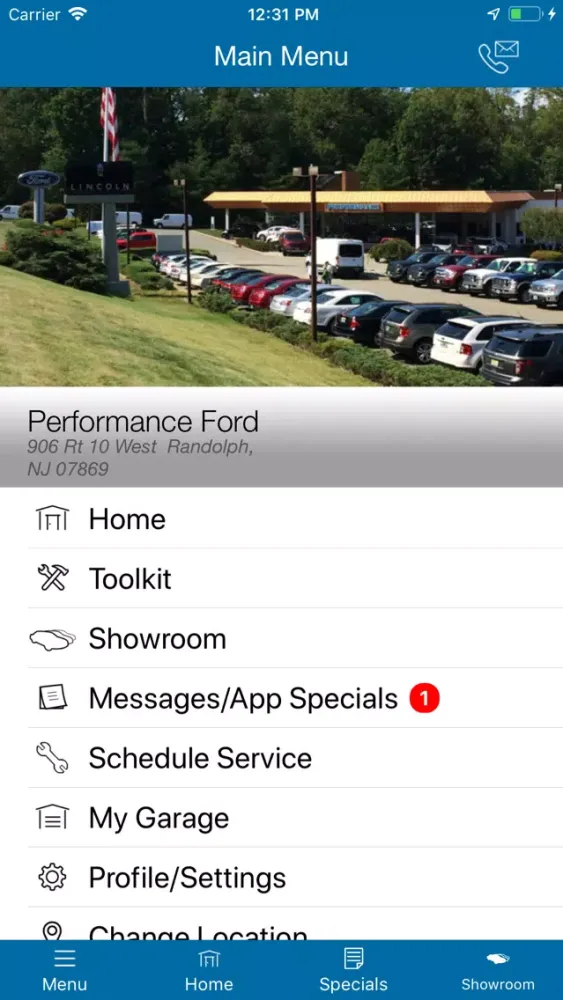 Zrzuty ekranu Performance Auto Group