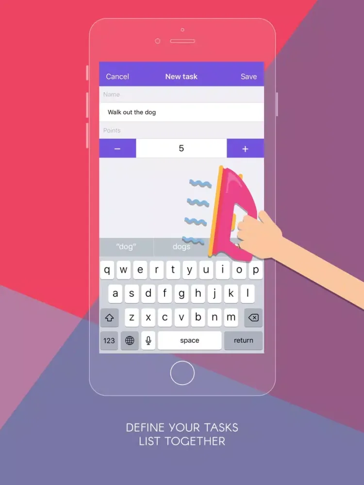 MICASA: Chores Sharing iPad  স্ক্রিনশট