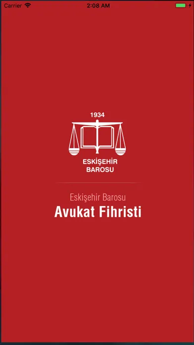 Screenshot di Eskisehir Barosu