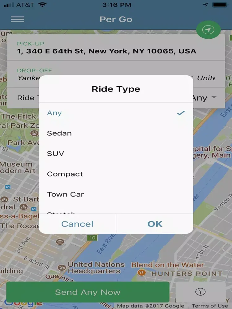The Indy Driver iPad 스크린샷