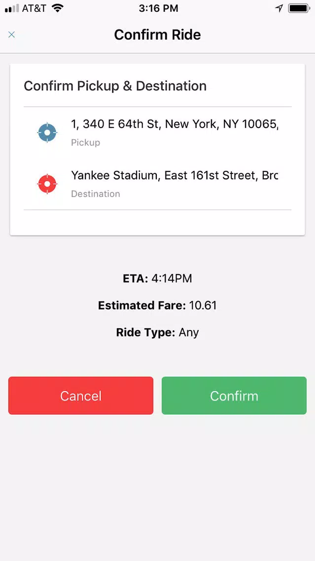 Tangkapan layar INAR USA