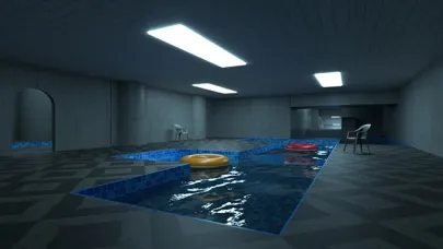 Ảnh chụp màn hình của Escape Pools Horror Rooms Game