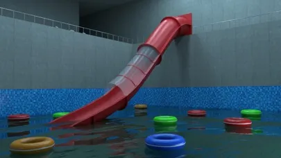 Ảnh chụp màn hình của Escape Pools Horror Rooms Game
