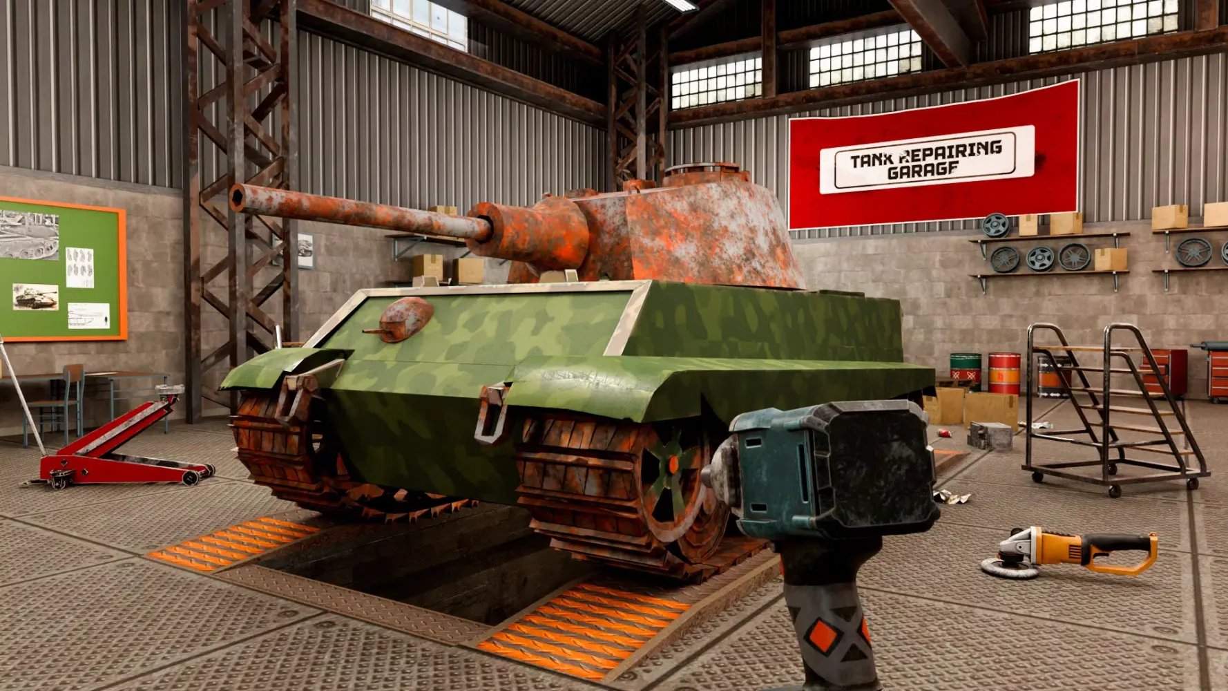 Tank Mechanic Simulator Games Screenshots