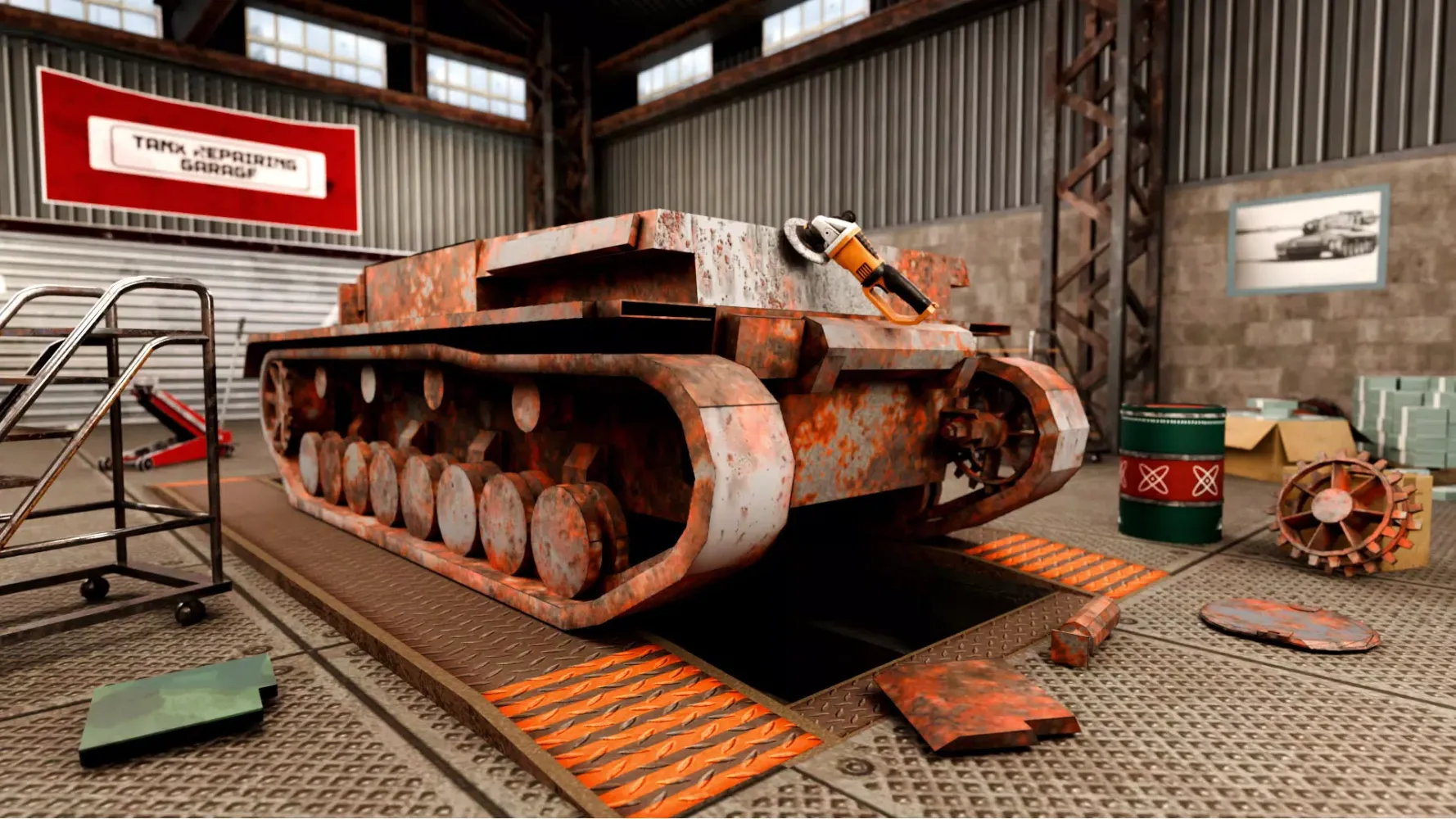Tank Mechanic Simulator Games Screenshots