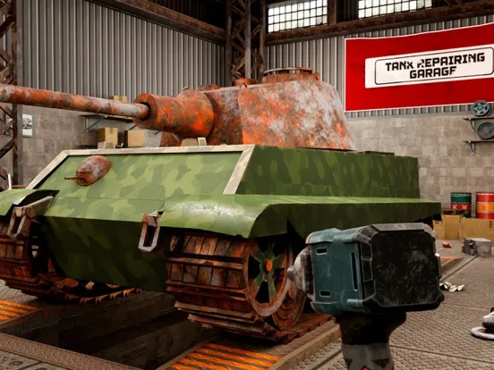 صور Tank Mechanic Simulator Games iPad 