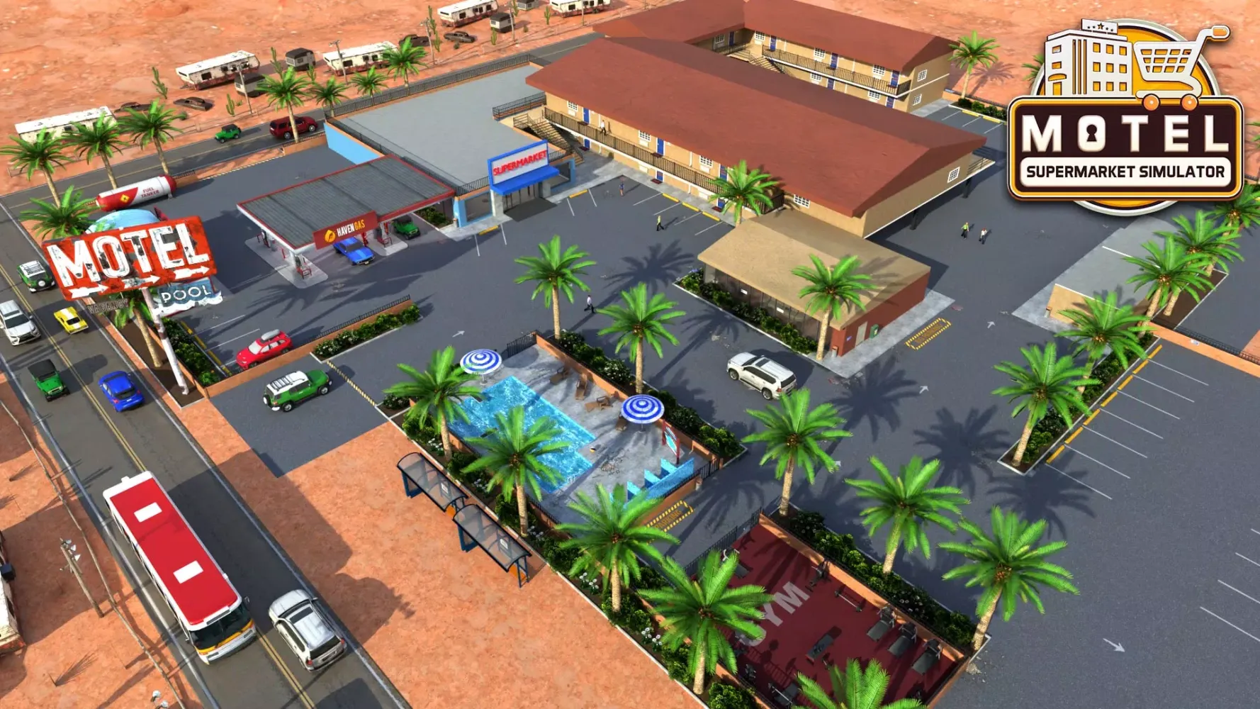Capturas de pantalla de Supermarket & Motel Simulator