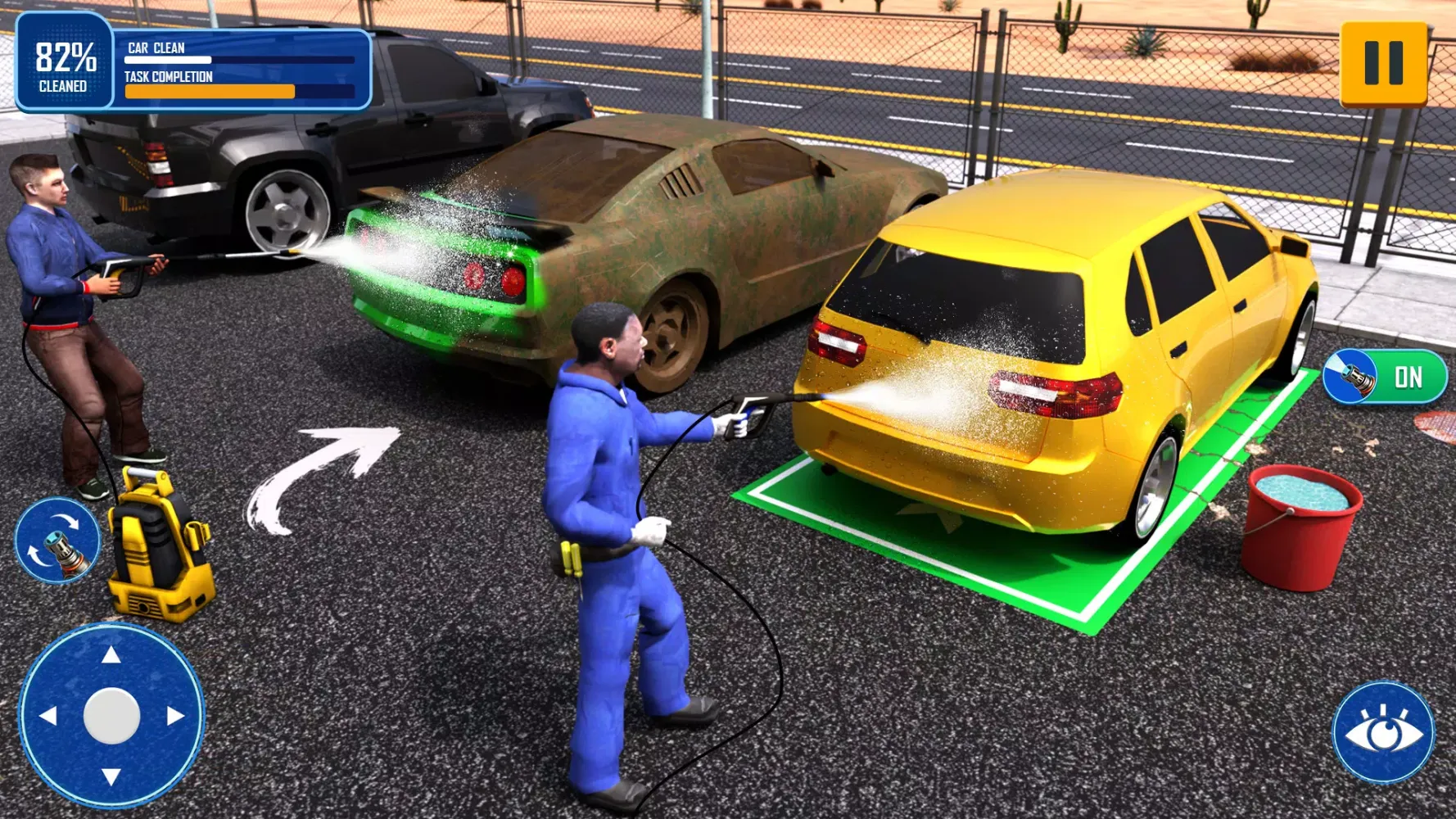 ภาพหน้าจอของ Power Washing Wash Simulator