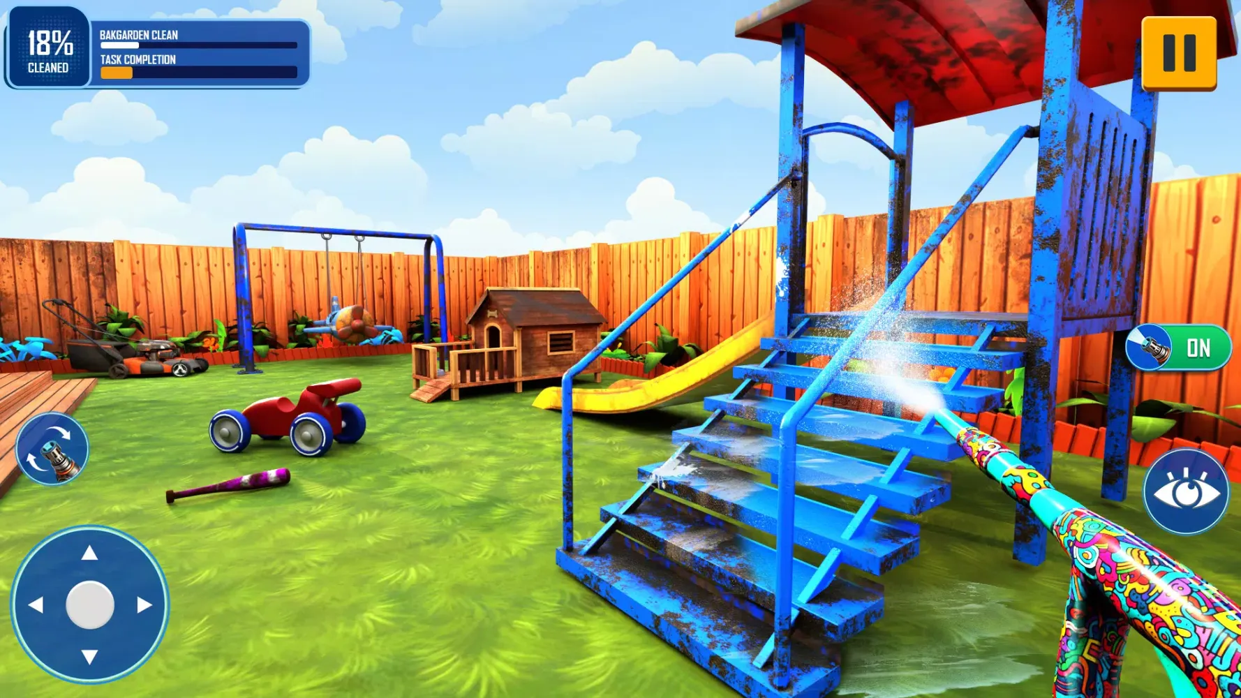 ภาพหน้าจอของ Power Washing Wash Simulator