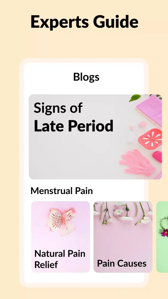 Period Tracker スクリーンショット