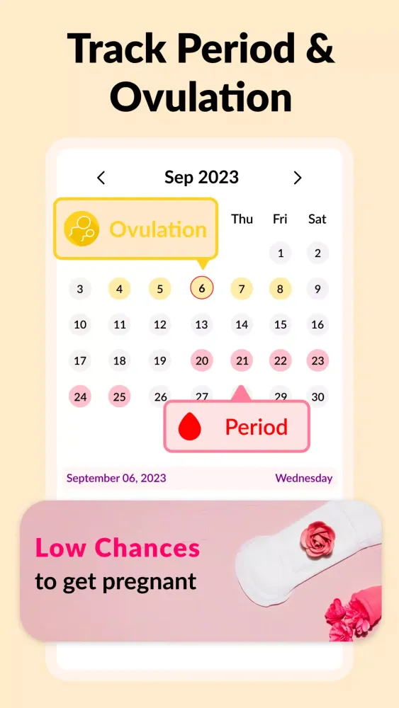 Period Tracker スクリーンショット